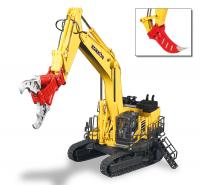 KOMATSU PC1250 экскаватор обратная лопата с гидроножницами 1:50