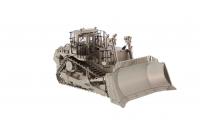 Cat D11T гусеничный трактор  -  серебристо-матового цвета 1:50