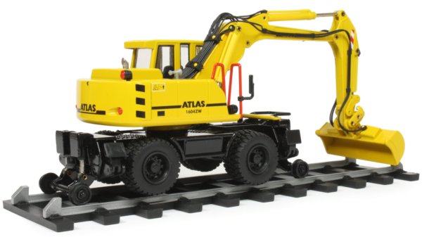ATLAS 1604 ZW колесный экскаватор для ж/д 1:50