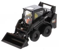 Cat 242D3 погрузчик с бортовым поворотом Special Black Finish 1:50