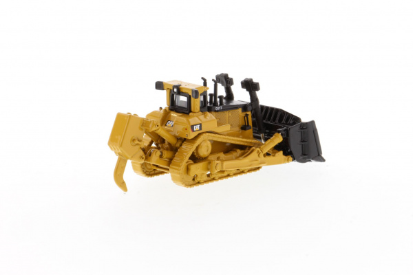 Cat D11T гусеничный трактор 1:125 на блестящей подставке