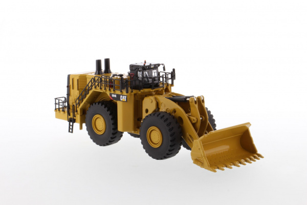 Cat 994K колесный погрузчик 1:125 на блестящей подставке