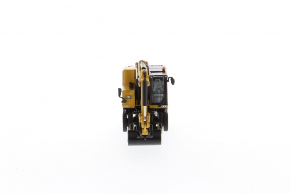 Cat M323F колесный ж/д экскаватор, CAT Yellow 1:87