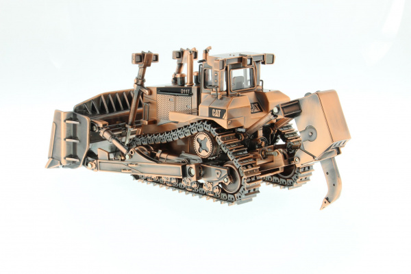 Cat D11T гусеничный трактор под бронзу с металлическими гусеницами 1:50