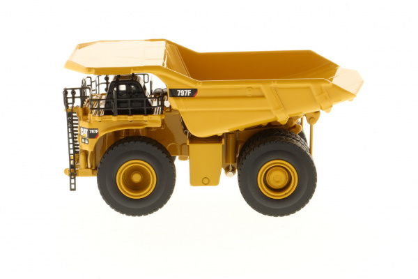 Cat 797F самосвал для горных работ 1:125 на блестящей подставке