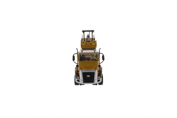 Cat CT660 тягач с XL120 низкорамным HDG полуприцепом и катком Cat CB-534D XW 1:50