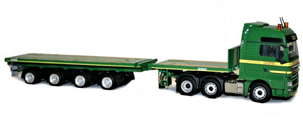 NOOTEBOOM Tele-п/п 4-оси с  MAN TGX XXL 3-оси, SCHMALLENBACH 1:50