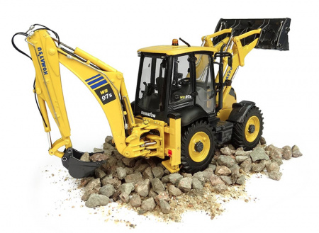 Komatsu WB97S-8 экскаватор-погрузчик 1:50
