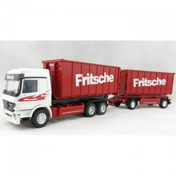 MERCEDES-BENZ Actros - 3-осный бункеровоз с 2-осным прицепом FRITSCHE 1:50