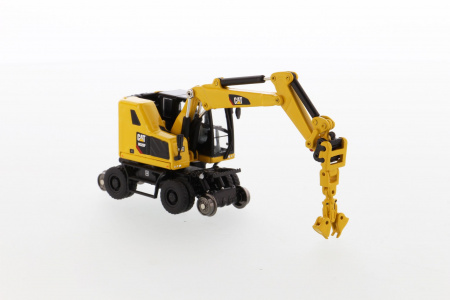 Cat M323F колесный ж/д экскаватор, Sefety Yellow Color 1:87