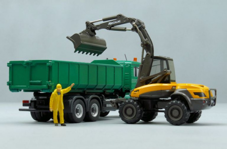 MECALAC 12MTX мультифункциональная машина (эскаватор обратная лопата) 1:50
