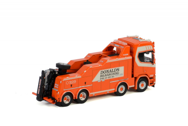 DONALDS BILB&RGNING; SCANIA R HIGHLINE CR20H 8X4 FALKOM Пожарная машина 1:50