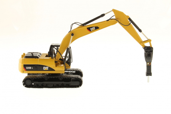 Cat 320D L гидравлический экскаватор с гидромолотом 1:50
