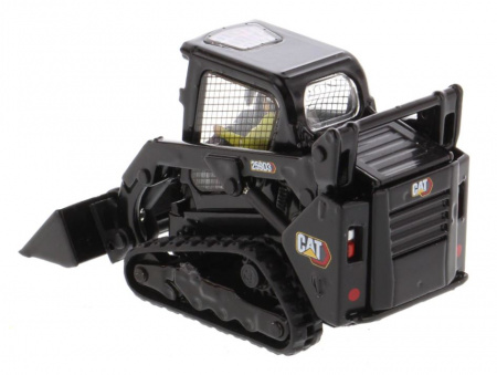 Cat 259D3 компактный гусеничный погрузчик Special Black Finish 1:50