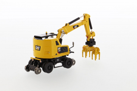 Cat M323F колесный ж/д экскаватор, Sefety Yellow Color 1:87