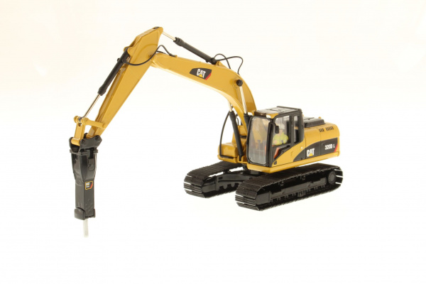 Cat 320D L гидравлический экскаватор с гидромолотом 1:50