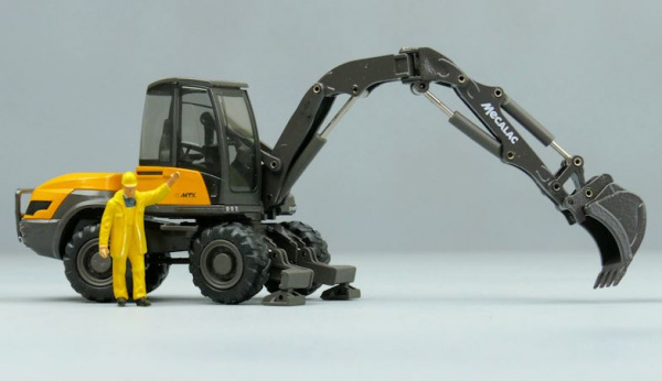 MECALAC 12MTX мультифункциональная машина (эскаватор обратная лопата) 1:50