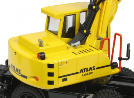ATLAS 1604 ZW колесный экскаватор для ж/д 1:50