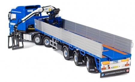 DAF XF 95 Space Cab - Brick Trailer (3 axle) Кирпичевоз  1:50
