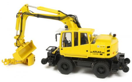 ATLAS 1604 ZW колесный экскаватор для ж/д 1:50