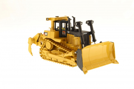 Cat D10T гусеничный трактор с металлическими гусеницами и поручнями 1:50 _G
