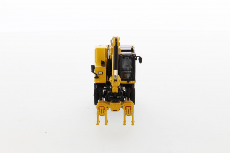 Cat M323F колесный ж/д экскаватор, Sefety Yellow Color 1:87