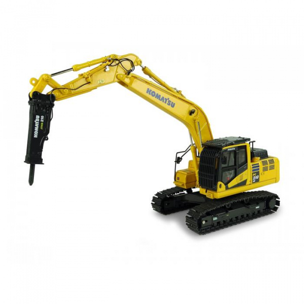 Komatsu PC210 LC-11 гусеничный экскаватор с гидромолотом 1:50