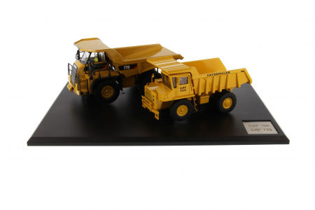 Cat 769 & 770 внедорожный самосвал (с буклетом об истории модели)  1:50 