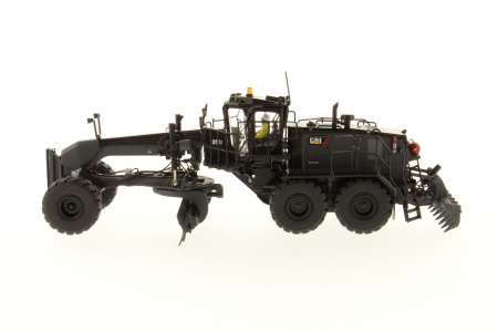 Cat 18M3 автогрейдер специальная ограниченная серия в черном цвете 1:50