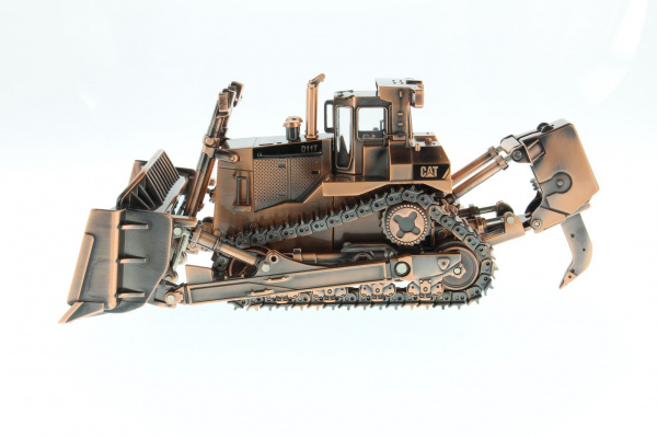 Cat D11T гусеничный трактор под бронзу с металлическими гусеницами 1:50