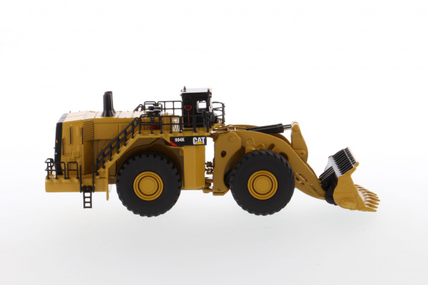 Cat 994K колесный погрузчик 1:125 на блестящей подставке