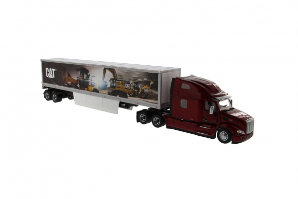 Peterbilt 579 Day Cab 3-осный тягач с 3-осным  п/прицепом 1:50
