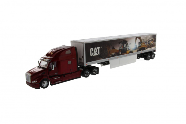 Peterbilt 579 Day Cab 3-осный тягач с 3-осным  п/прицепом 1:50