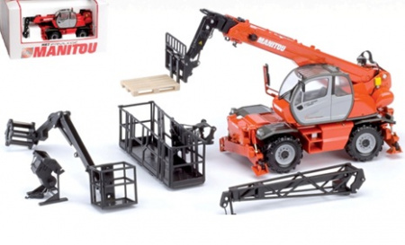 Manitou MRT 2150 Privilege платформа -подъемник со сменным оборудованием  1:32